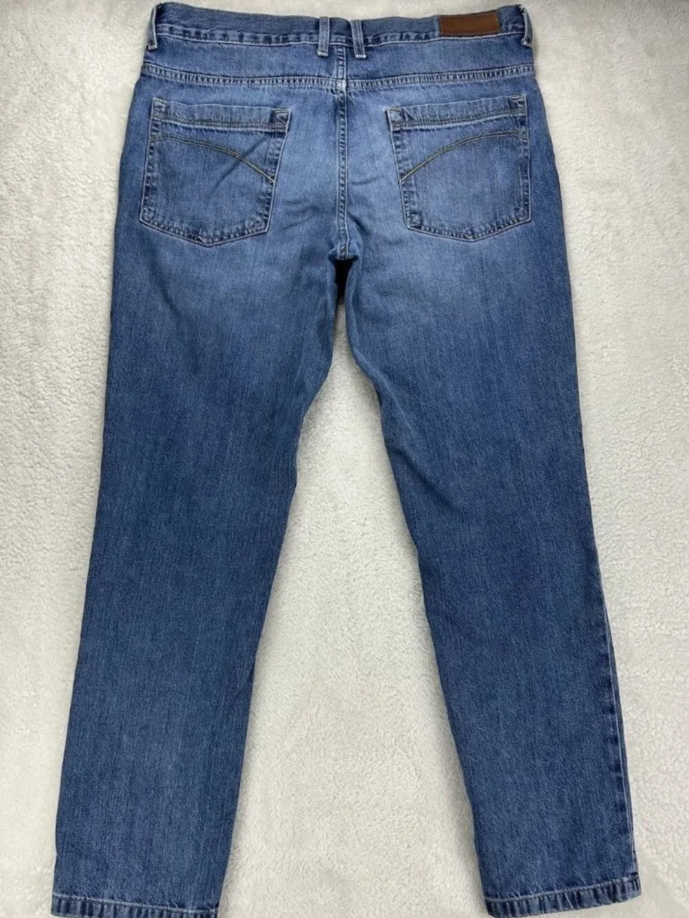 Emidio Tucci Jeans Men’s 36x32 Cotton Blend 5-Pocket Blue Denim